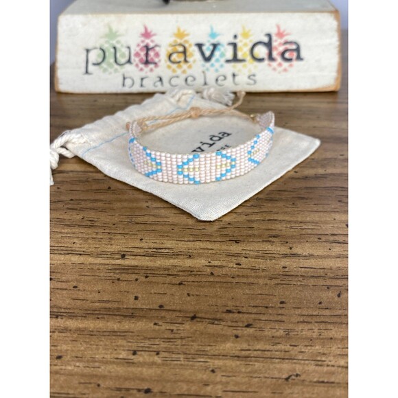 Pura Vida Seedbead Bracelet - Picture 1 of 2